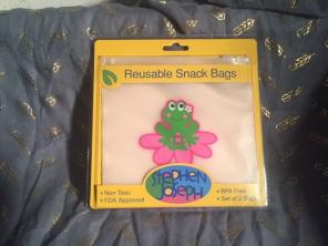2 New Reusable Lunch Bags
