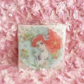 NWT Little Mermaid Ariel Girlish Coaster