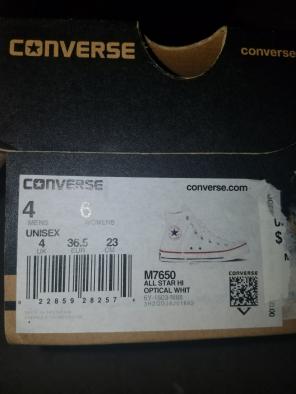 White converse