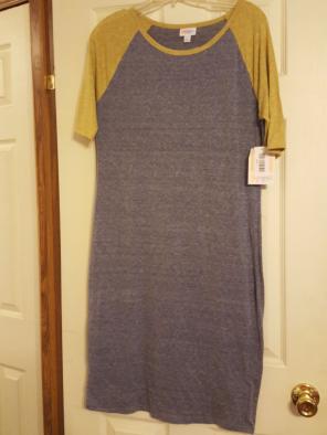 NWT Lularoe Large Julia Heathered