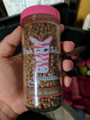 Pink Zebra Sprinkles