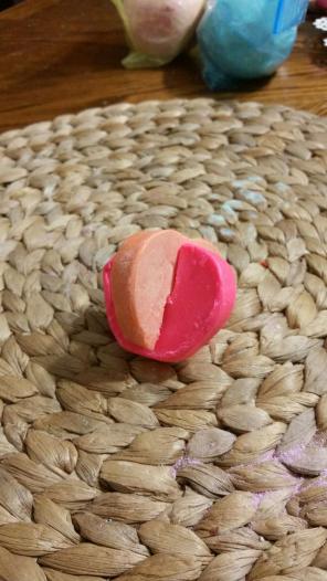 Lush Body Scrub and Bath Oil