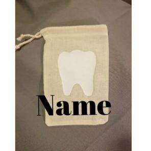 Personalized tooth fairy bags