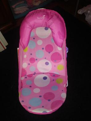 Summer baby bath
