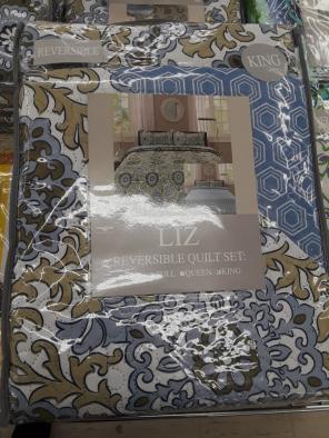 3 piece set king size quilt