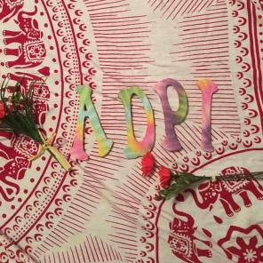 Outer space ADPi wooden letters!