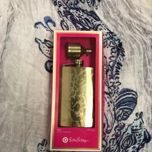 Lily Pulitzer Let's Have A Party Flask