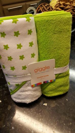 Pack of 2 hooded bath towels