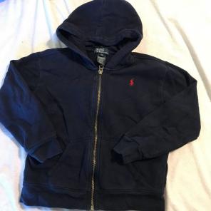 Ralph Lauren navy Boys 6 Hoodie