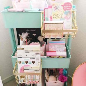 Cart organizers baskets Michaels planner