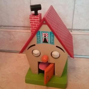 Schmid Animated wood House Music Box 8"