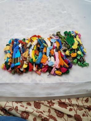 $7 CRAFT THREAD/FLOSS