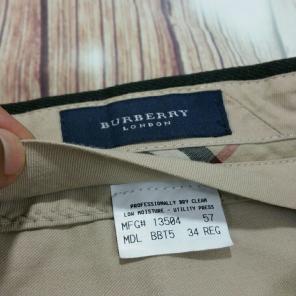 BURBERRY LONDON Handsome Black Pants