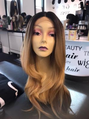 Ombré Long Swisslace Lacefront Wig New