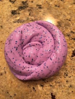 Purple Glitter Slime