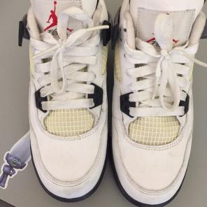 Jordans *Military 4's* 4Y
