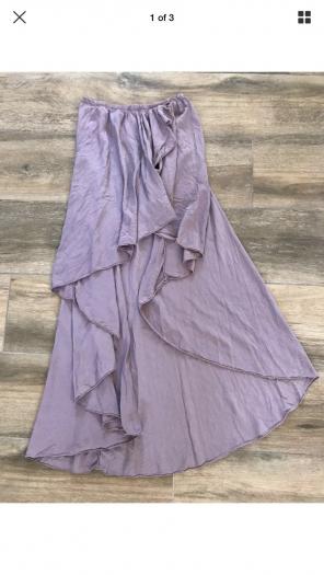 Brandy Melville Purple Gray Skirt O/S