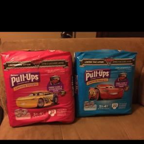 44 Huggies Pull-ups Sz 3t 4t New
