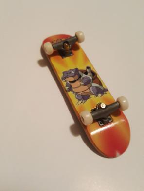 Pokenon figure skateboard