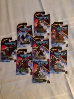 New Guardians Of The Galaxy Hot Wheels