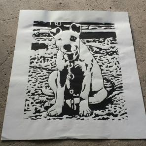Pitbull Screenprint