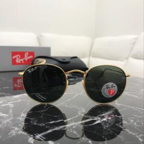 Rayban Round Metal Polarized Brand New