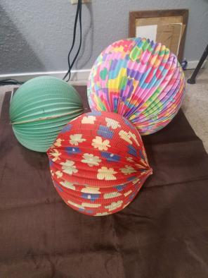 vintage Chinese lanterns