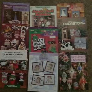 9 plastic canvas books dreamsicles