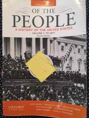 Tx state uni. Of the people James Oakes