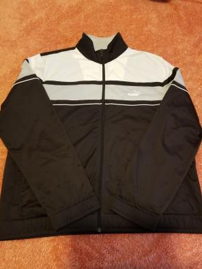 Mens Puma Full Zip Sweater Size XL