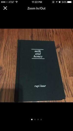 Signed Copy Of "Milk And Honey"
