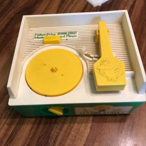 Sesame Street Fisher Price Record Player
