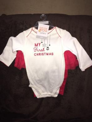 Girls First Christmas Outfit