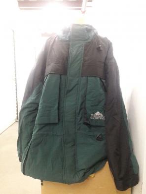 Green and Black Fleece Lined Jacket