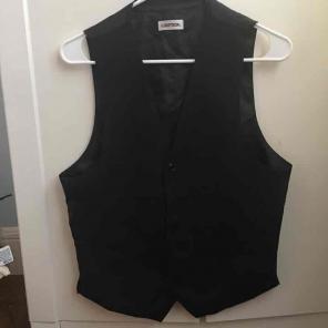 Luk Fook Black Formal Dress Vest