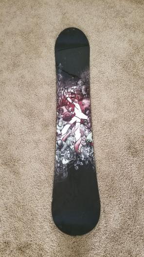 Burton snowboard size 152