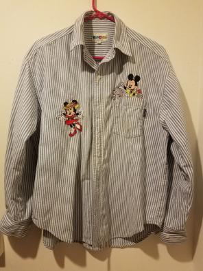 Vintage TOO CUTE Mickey Mouse Shirt L