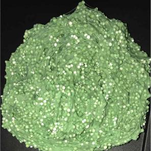 huge green floam!