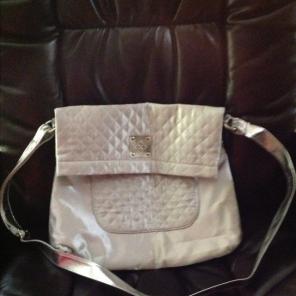 Silver Shoulder Bag