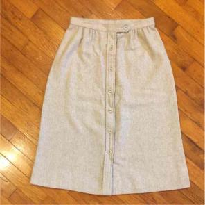 Vintage Wool Skirt