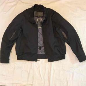 Teknic Black Motorcycle Jacket