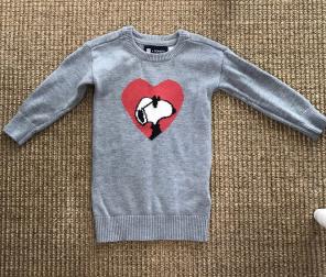 Baby Gap Snoopy Sweater Dress