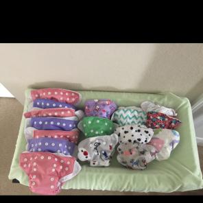 15 Newborn Cloth Diapers!