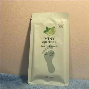 Skinfood Mint Sparkling foot peeling