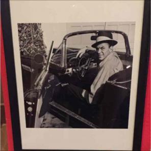 FRANK SINATRA LITHOGRAPH FRAMED NEW