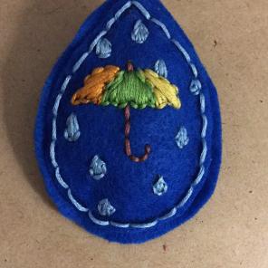 Felt Lapel Pin