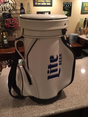 Miller Lite Mini Golf Bag/Cooler