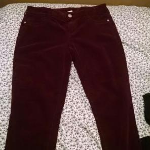 Maroon Corduroy's