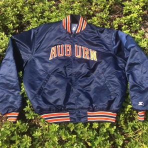 Vintage Starter Auburn Jacket