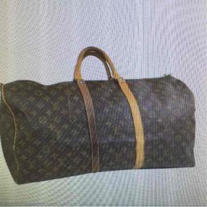 Auth Louis Vuitton 55 carry all bag